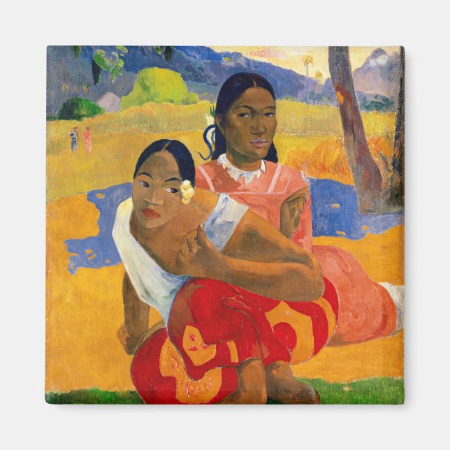 Imán Paul Gauguin - ¿Cuándo Te Casarás? (Frente)