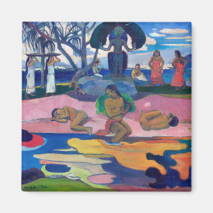 Imán Paul Gauguin - Día del Dios / Mahana no atua