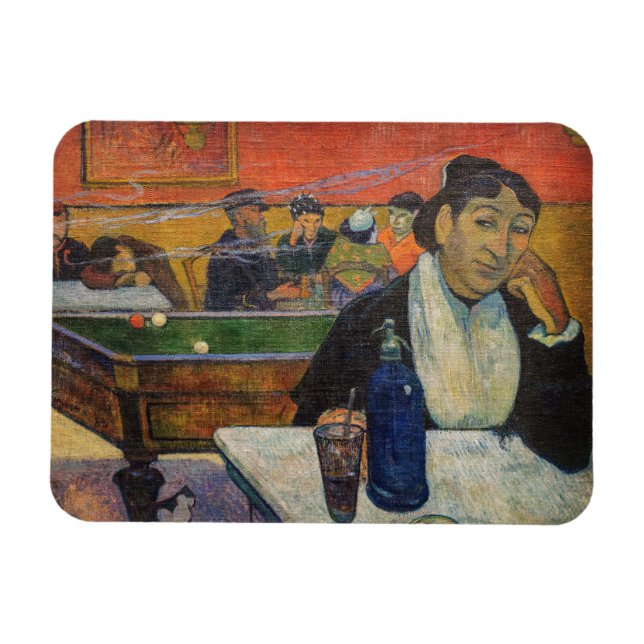 Imán Paul Gauguin - El Café de Noche, Arles (Horizontal)