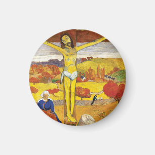 Imán Paul Gauguin El Cristo Amarillo Arte Antiguo Refin