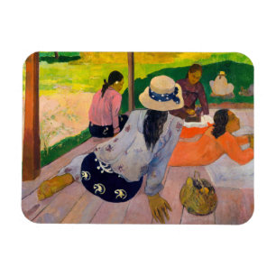 Imán Paul Gauguin - La siesta
