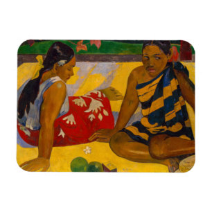 Imán Paul Gauguin - Mujeres Tahitianas / Parau Api