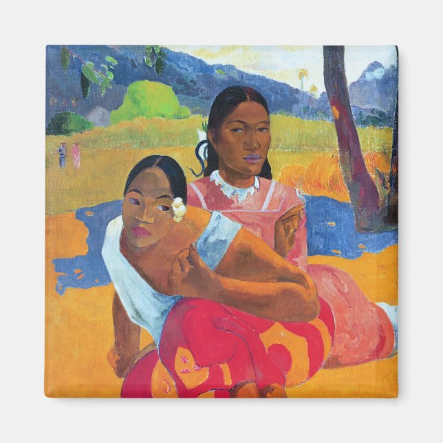 Imán Paul Gauguin | Nafea Faaipoipo , 1892 (Frente)