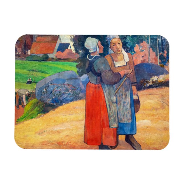 Imán Paul Gauguin - Paysannes Breton (Horizontal)