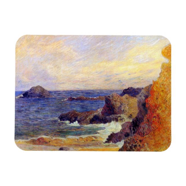 Imán Paul Gauguin - Pintura del Bella Artes de la Costa (Horizontal)