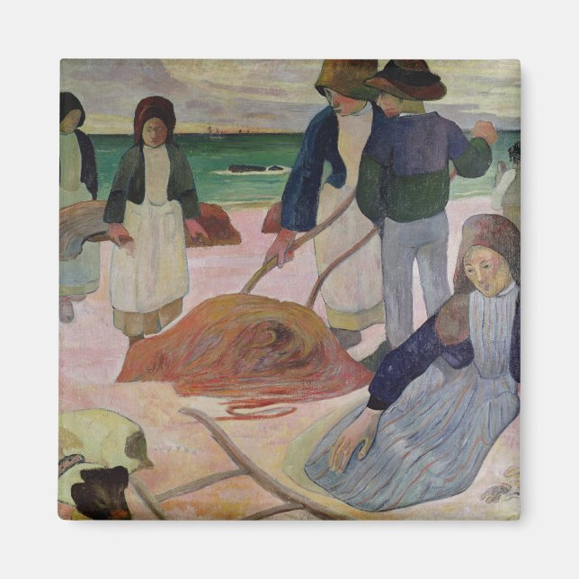 Imán Paul Gauguin | Reuniones de algas marinas, 1889 (Frente)