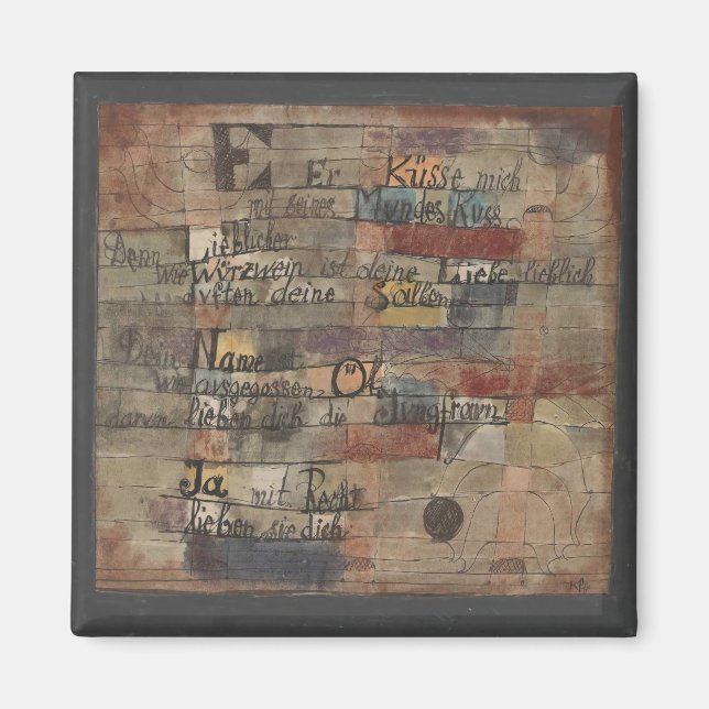 Imán Paul Klee (alemán, 1879-1940) (Frente)