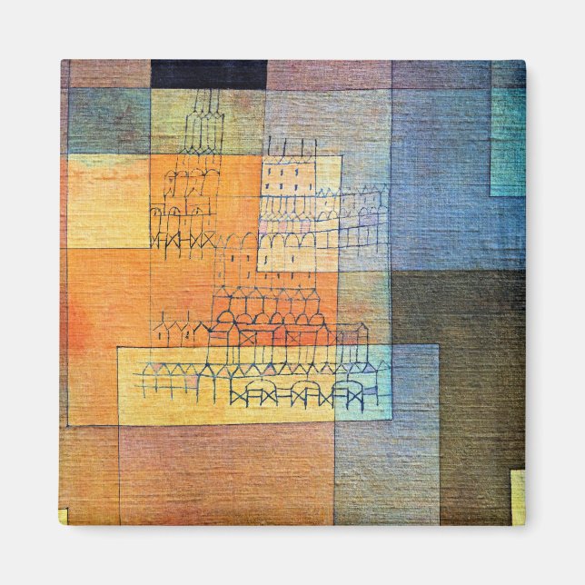 Imán Paul Klee - Arquitectura polifónica (Frente)