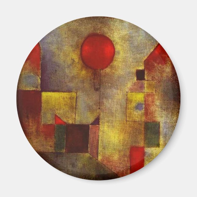 Imán Paul Klee Red Balloon Magnet (Frente)