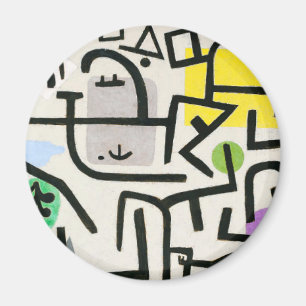 Imán Paul Klee Rich Harbor Abstrae Expressionismo