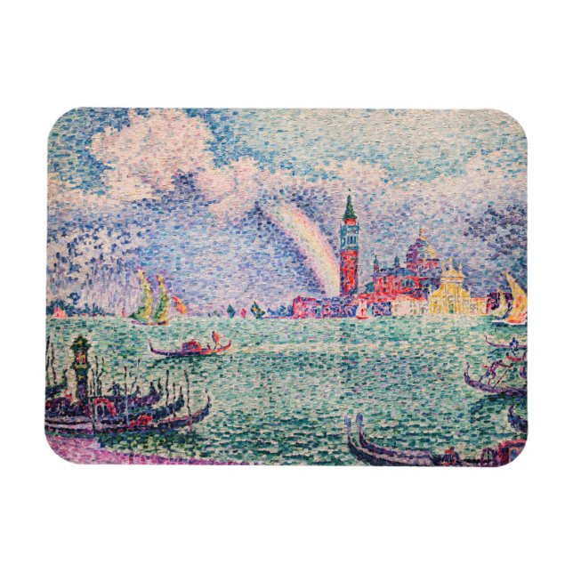Imán Paul Signac - Arcoiris, Venecia (Horizontal)