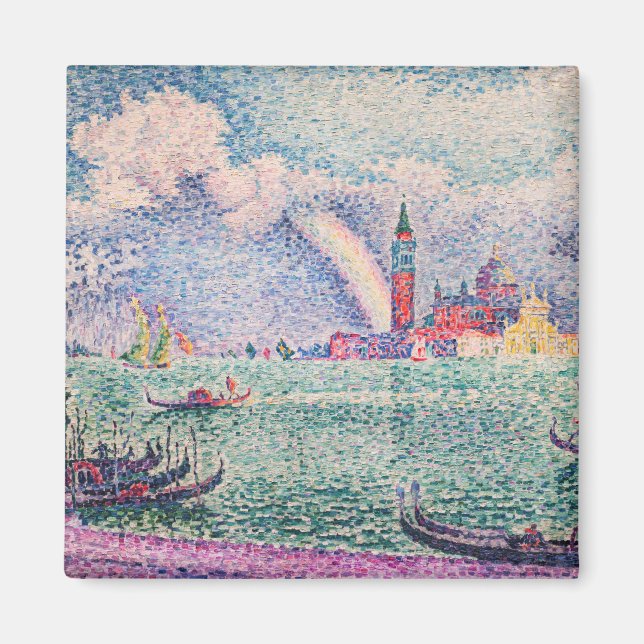 Imán Paul Signac - Arcoiris, Venecia (Frente)