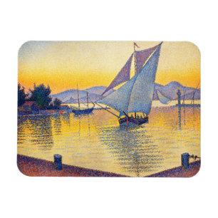 Imán Paul Signac - El puerto al atardecer, Opus 236