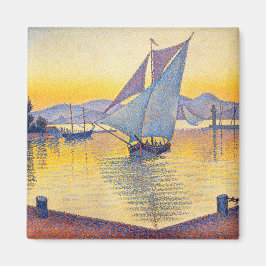 Imán Paul Signac - El puerto al atardecer, Opus 236