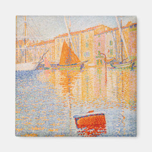 Imán Paul Signac - La boya roja, Saint-Tropez