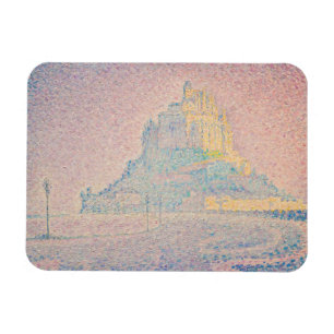 Imán Paul Signac - Mont Saint Michel, Niebla y Sol