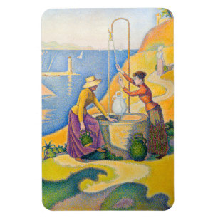 Imán Paul Signac - Mujeres en el pozo