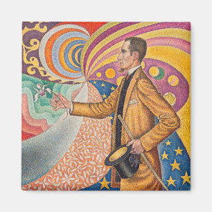 Imán Paul Signac - Retrato de M Felix Feneon, Opus 217