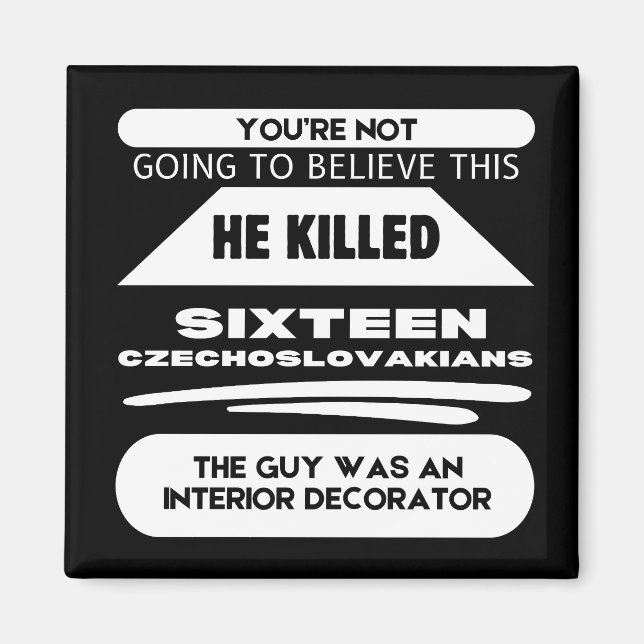 Imán Paulie Walnut Quote (Frente)