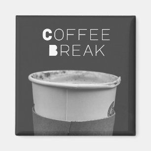 Imán Pausa de café