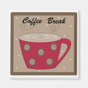 Imán Pausa para el Café