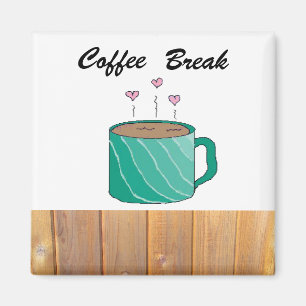 Imán Pausa para el Café