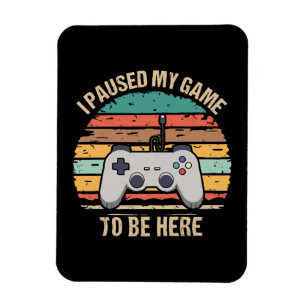 Imán Pausé Mi Juego Para Estar Aquí