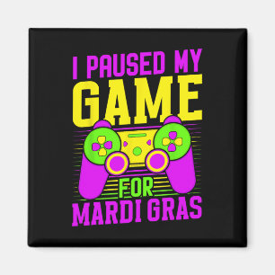 Imán Pausé mi juego por carnaval de videojuegos de Mard