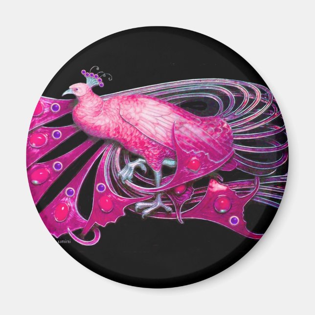 Imán pavo real (Frente)