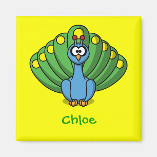 Imán Pavo real orgulloso