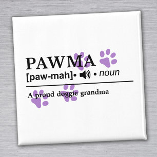 Imán Pawma - Definición Personalizable - Abuela Perruna