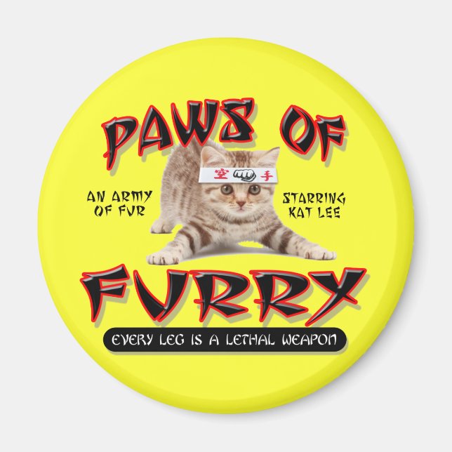 Imán Paws Of Furry (Frente)