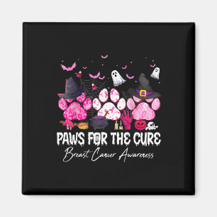 Imán Paws Rosados Para El Perro De Concienciación Sobre