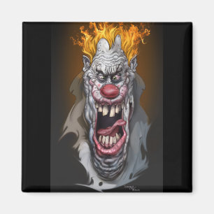 Imán payaso ardiente
