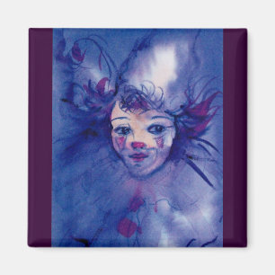 IMÁN PAYASO DE PURPURA