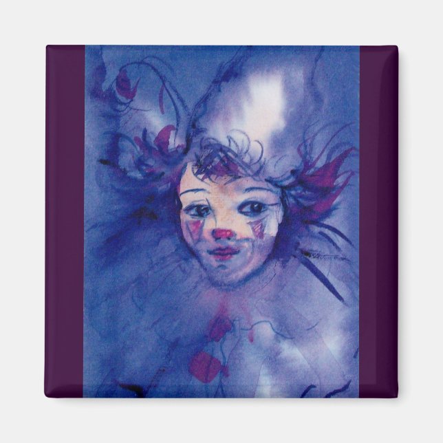 IMÁN PAYASO DE PURPURA (Frente)