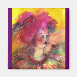 IMÁN PAYASO ROSA
