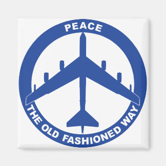 Imán Paz a la antigua manera de moda - Azul B-52G
