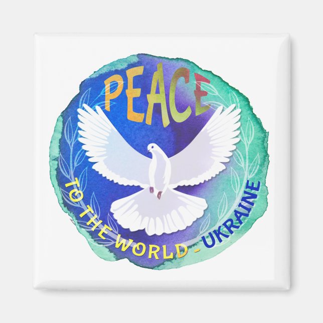 Imán Paz al mundo - Ucrania (Frente)