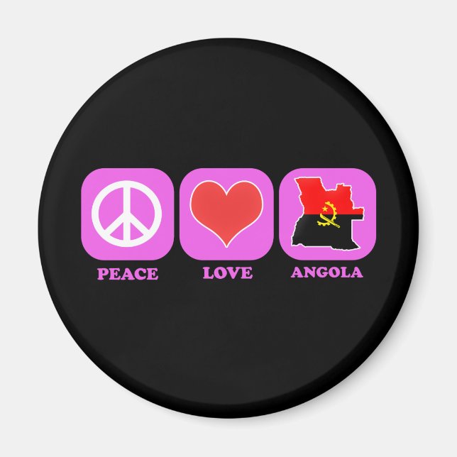 Imán Paz Amar Angola (Frente)