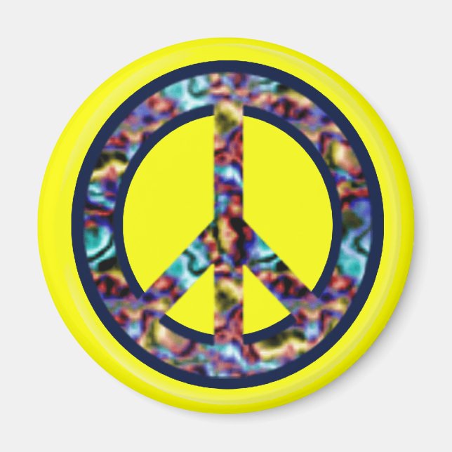 Imán Paz Amarilla (Frente)