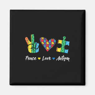 Imán Paz Amor Autismo Romper Conciencia Hombres Autista