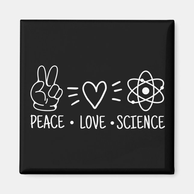 Imán Paz Amor Ciencia (Frente)