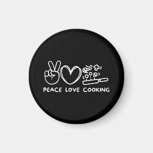 Imán Paz, Amor Cocina Retro Amante De La Cocina Chef Co