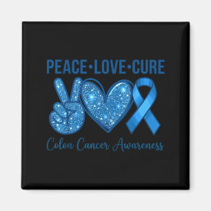Imán Paz amor conciencia del cáncer colorrectal apoyo