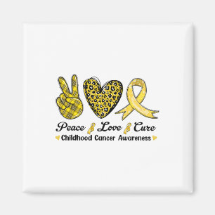 Imán Paz Amor Cura Conciencia del Cáncer Infantil Leopa