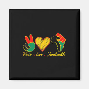 Imán Paz Amor Junetdecimo Orgullo Negro Libertad 4 De J