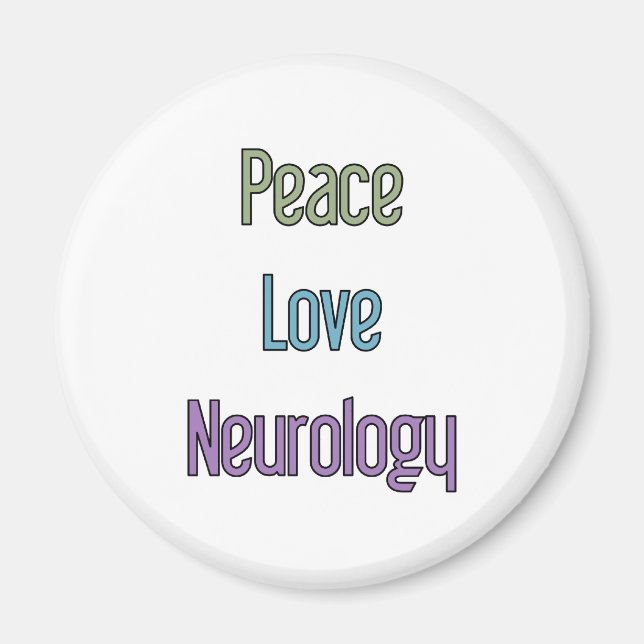 Imán Paz, amor, neurología (Frente)