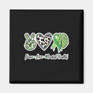 Imán Paz Amor Salud Mental Usamos Salud Mental Verde