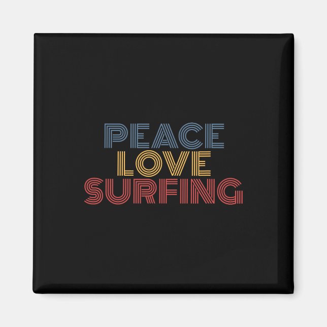 Imán Paz Amor Surf (Frente)